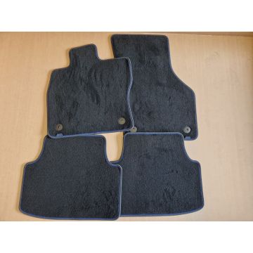 Mat set VW Golf 8 Variant R Line Blue Original New