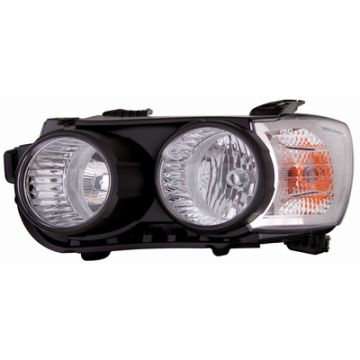 Chevrolet Aveo 2011+ Black Headlight Left