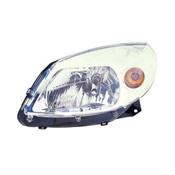 Dacia Sandero 2008-2012 Chrome Headlight Left
