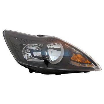 Ford Focus 2008-2011 Black Headlight Right