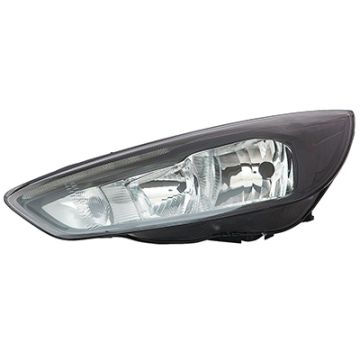 Ford Focus 2014-2018 Black Headlight Left DRL LED