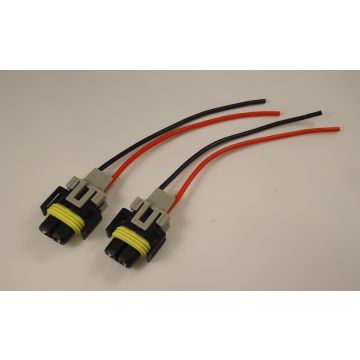 H8 H11 H16 H27W/2 plug cable socket connector