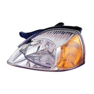 Kia Rio 2002-2005 Headlight Orange Left