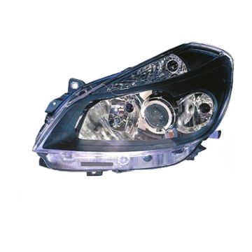 Renault Clio 2005-2008 Headlight Black Left