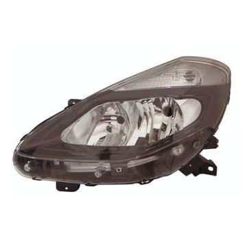 Renault Clio 2009-2011 Headlight Left Black