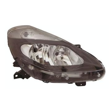 Renault Clio 2009-2011 Headlight Right Black