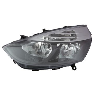 Renault Clio 2012-2016 "Authentique" Headlight Left Black