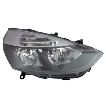 Renault Clio 2012-2016 "Authentique" Headlight Right Black