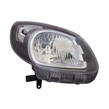 Renault Kangoo 2013-2021 Black Headlight Right