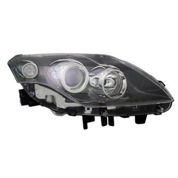 Renault Laguna 2007-2010 Black Headlight Right