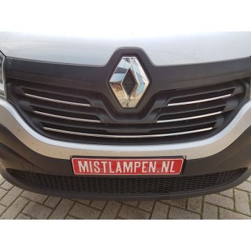 Renault Trafic 2014-2019 Chrom Kühlergrill Kühlergrill Lijst
