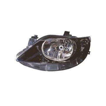 Seat Ibiza 2008-2012 H4 Headlight Black Left