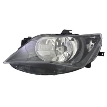 Seat Ibiza 2012-2015 Black Headlight Left
