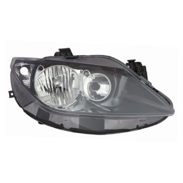 Seat Ibiza 2008-2012 H7 Headlight Black Right