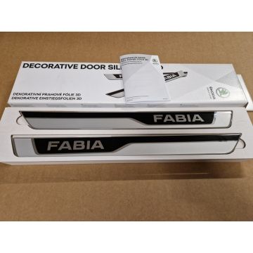 Door sill Dorpellijst Skoda Fabia 6V Original New Set