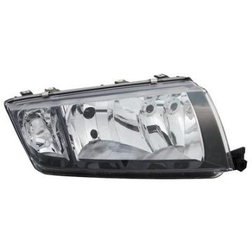 Skoda Fabia 2000-2007 Black Headlight Right