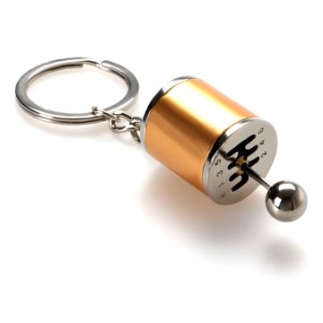 Keychain Versnellingsbak Goud