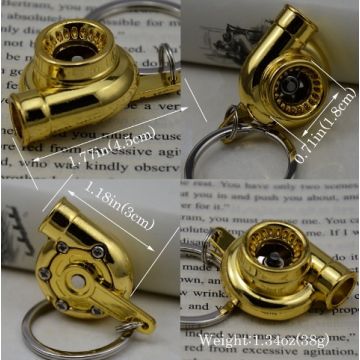 Keychain Turbo Gold