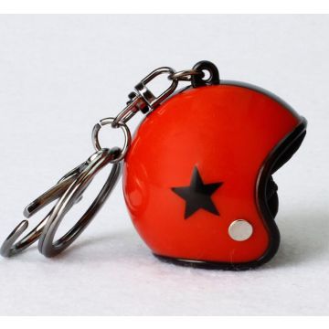 Keychain Scooter Helm Red