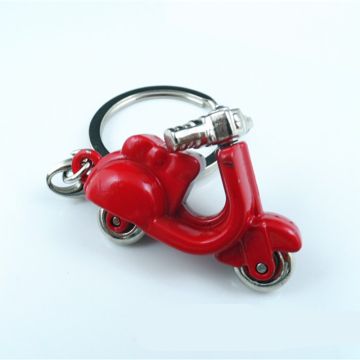 Keychain Scooter Red