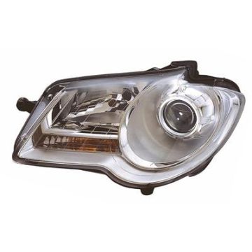 VW Touran 2006-2010 Headlight Chrome Left