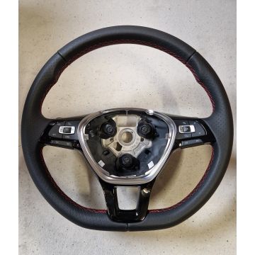 Steering wheel VW Polo 6C 2015-2018 GTI Red New Original BB FDC