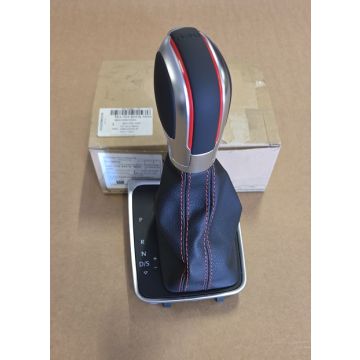 Gear knob VW Golf 7 GTI Red Automaat DSG Original New