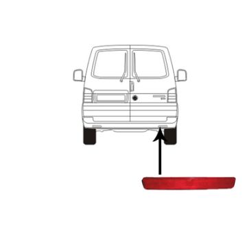 Volkswagen Transporter T5 2003-2012 Reflektor Rechts